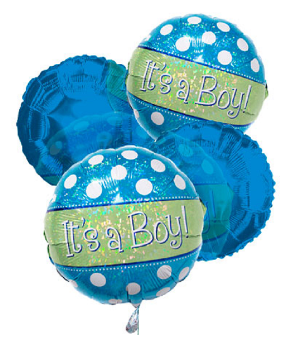 "It's a Boy" Balloon Bouquet (4)